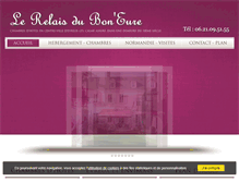 Tablet Screenshot of lerelaisduboneure.com